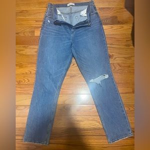 Lightly worn A&F jeans